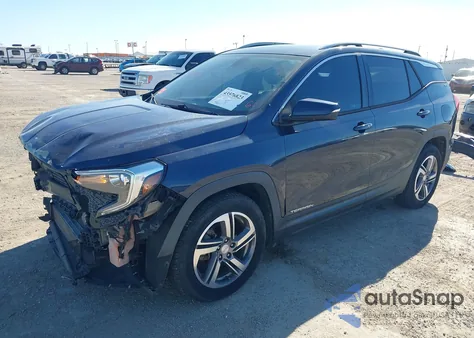 2018 GMC Terrain Slt из США, поврежденный, VIN 3GKALPEV1JL251336